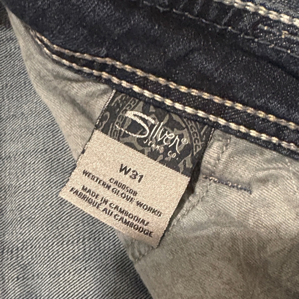 Silver Twisted Capri - image 4